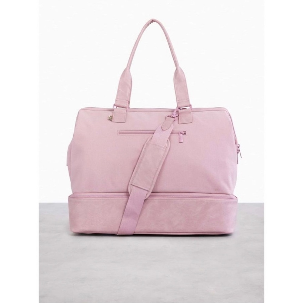BEIS Weekender bag in Atlas Pink